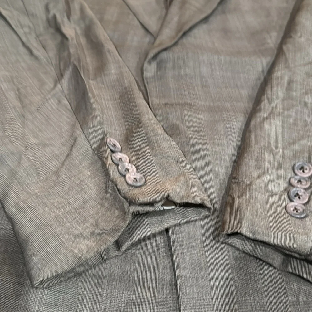 Brooks Brothers Blazer brown fine plaid quality‎